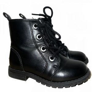 Black Toddler Boots. Used
